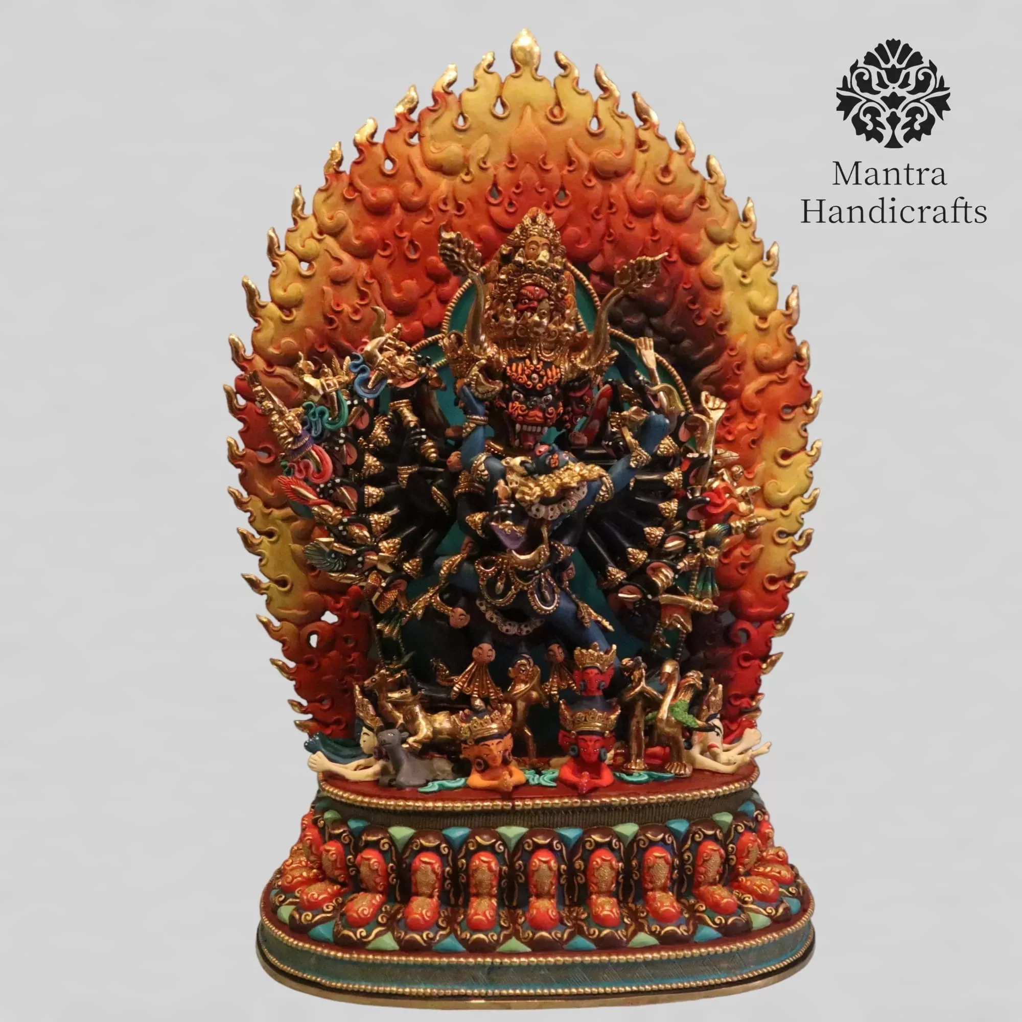 Yamantaka Statue | Vajrabhairava Heruka | Megha Sambara