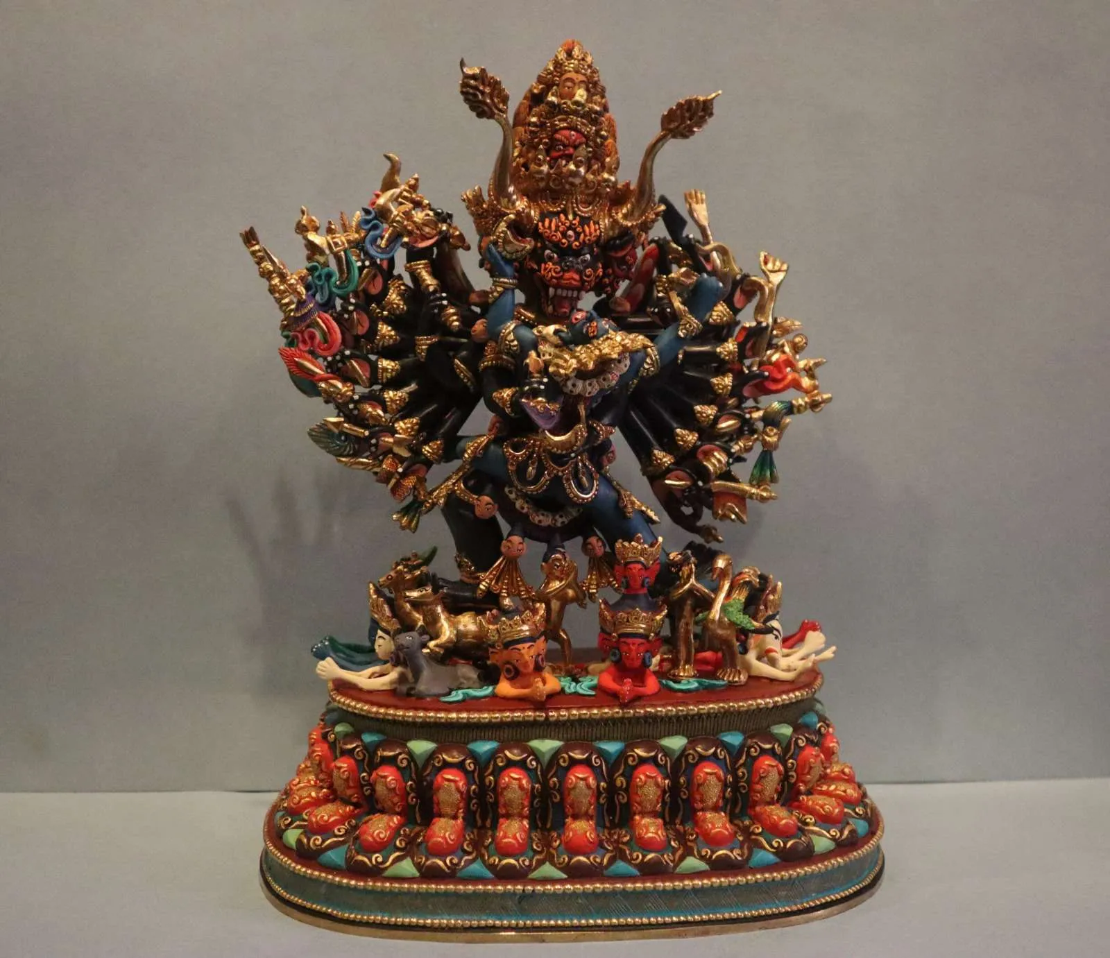 Yamantaka Statue | Vajrabhairava Heruka | Megha Sambara 3 Yamantaka Statue | Vajrabhairava Heruka | Megha Sambara - Image 3