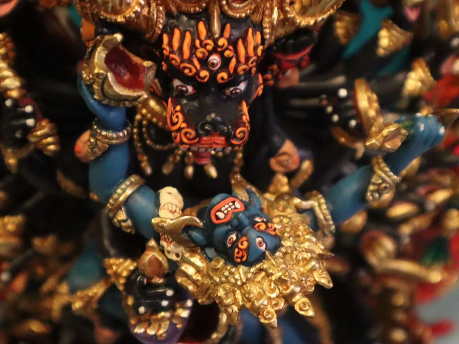 Yamantaka Statue | Vajrabhairava Heruka | Megha Sambara 4 Yamantaka Statue | Vajrabhairava Heruka | Megha Sambara - Image 4