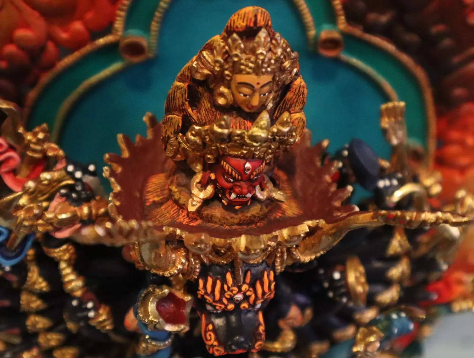 Yamantaka Statue | Vajrabhairava Heruka | Megha Sambara 5 Yamantaka Statue | Vajrabhairava Heruka | Megha Sambara - Image 5