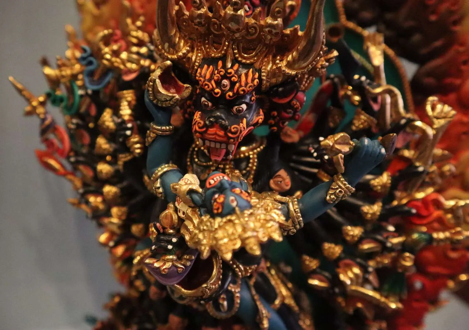 Yamantaka Statue | Vajrabhairava Heruka | Megha Sambara 16 Yamantaka Statue | Vajrabhairava Heruka | Megha Sambara - Image 16