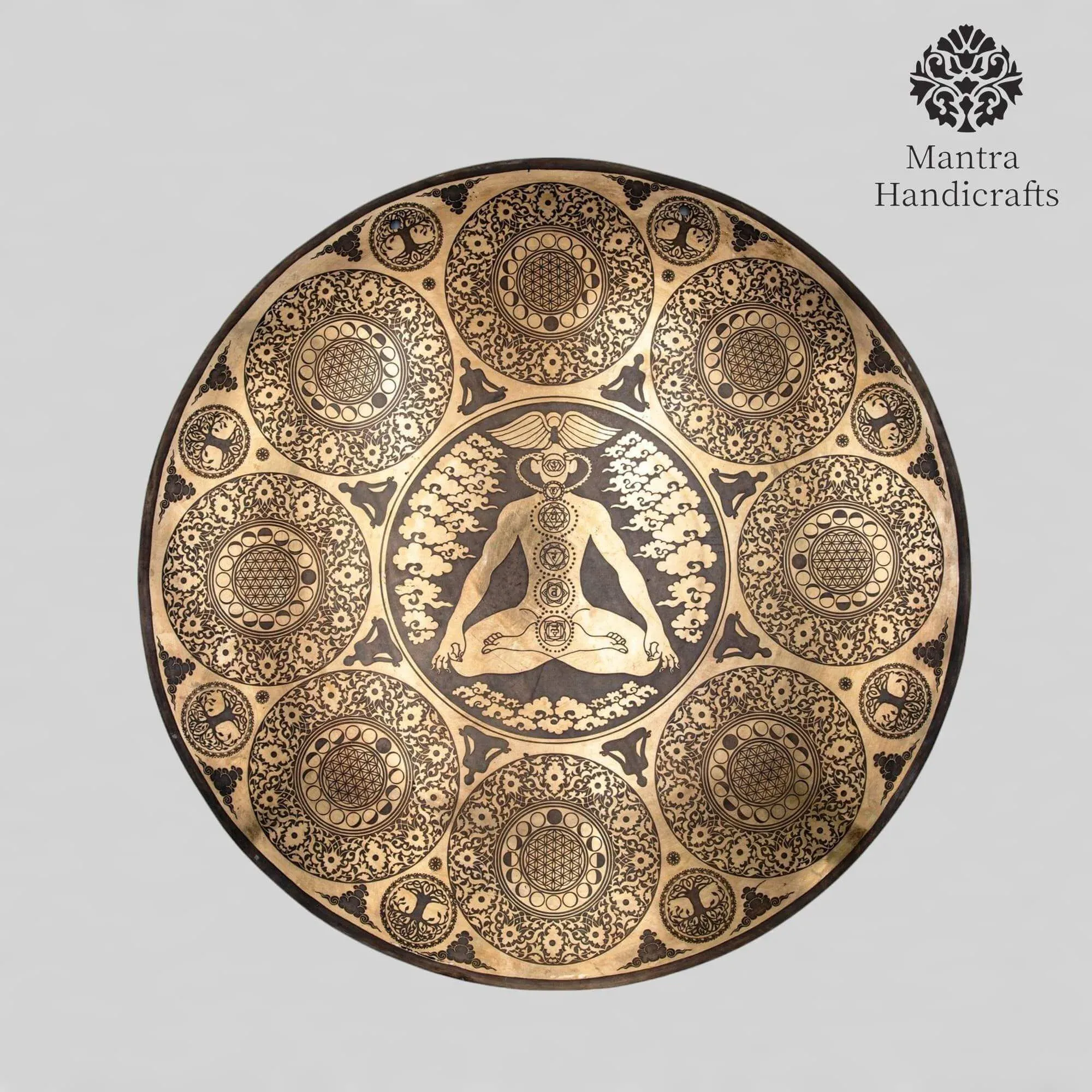 Tibetan Gongs with Yoga Man