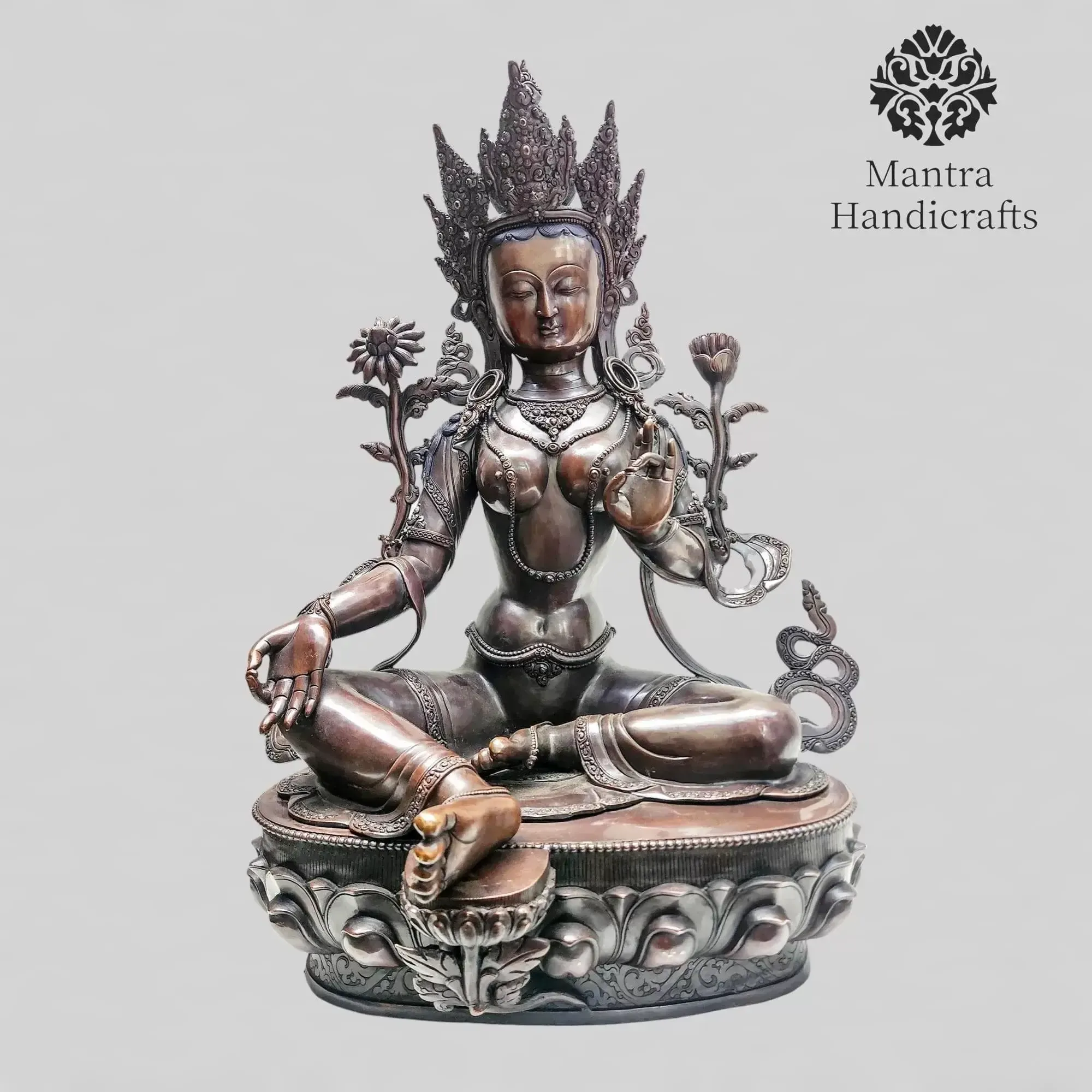 Green Tara Statue