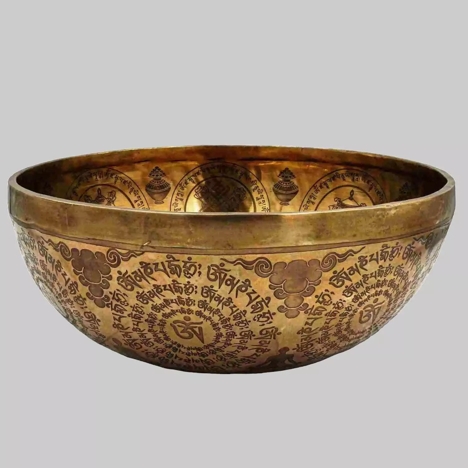 Yellow Jambhala Singing Bowl - Image 2