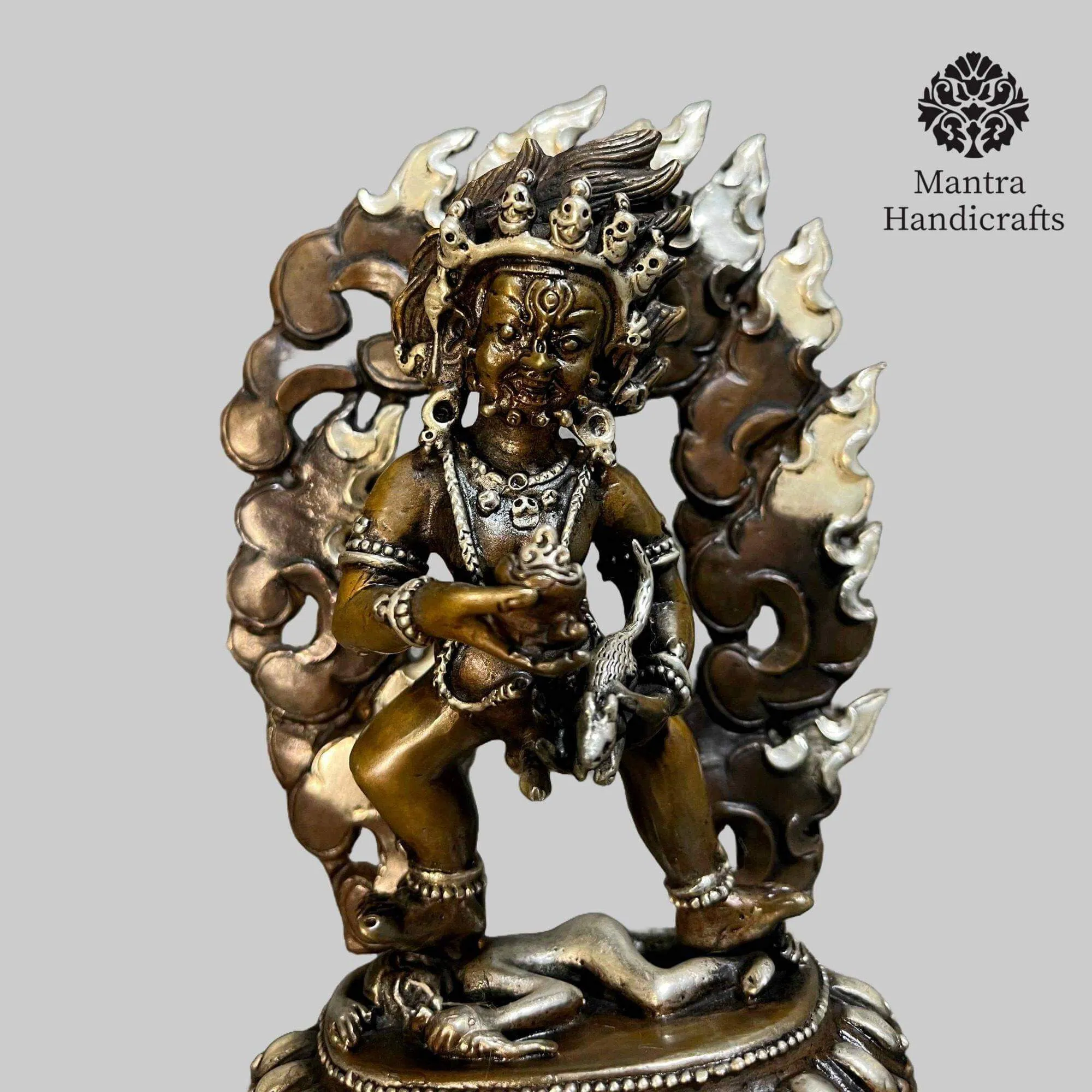 Black Jambhala Statue | Buddhist Deity Dzambhala - Image 5