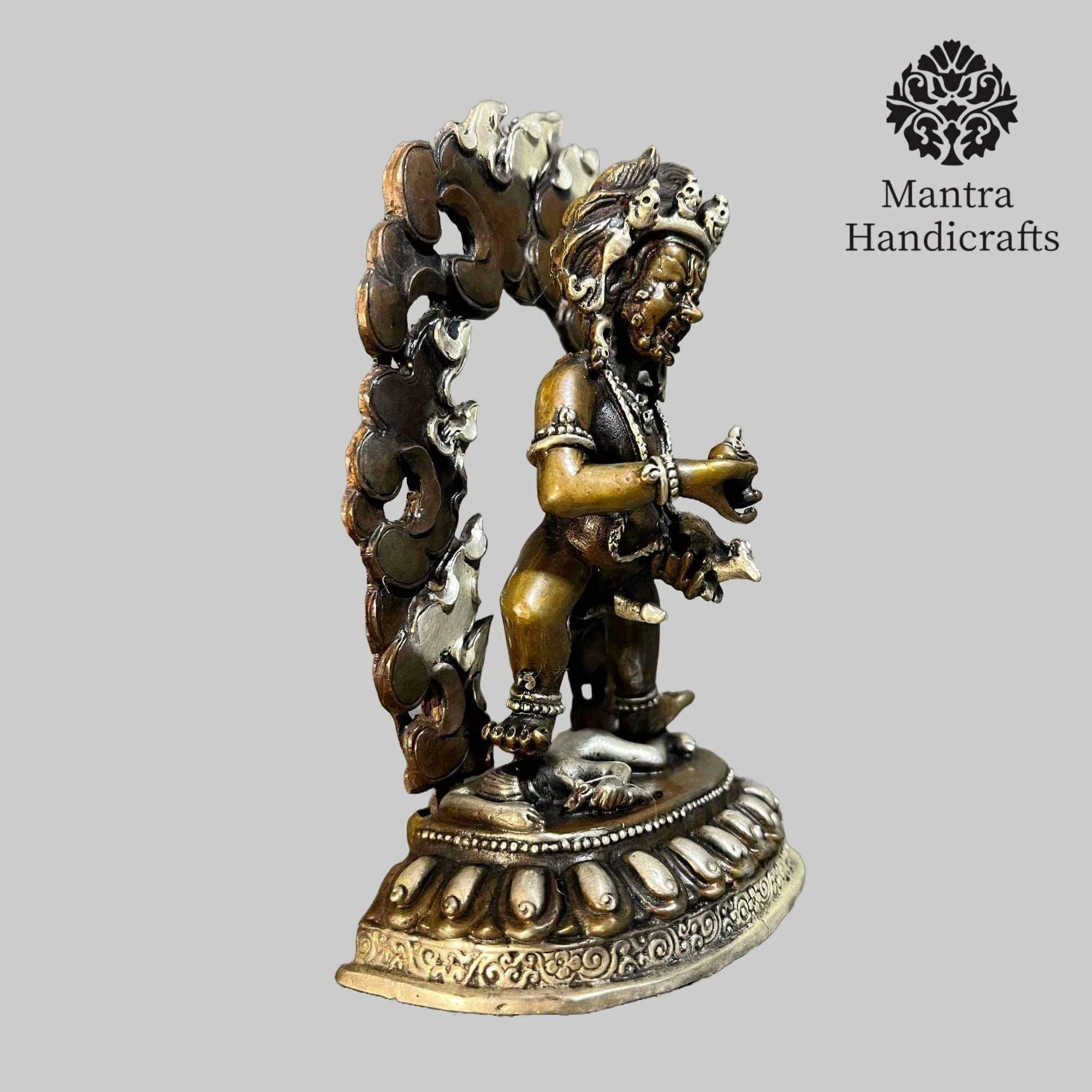 Black Jambhala Statue | Buddhist Deity Dzambhala - Image 4
