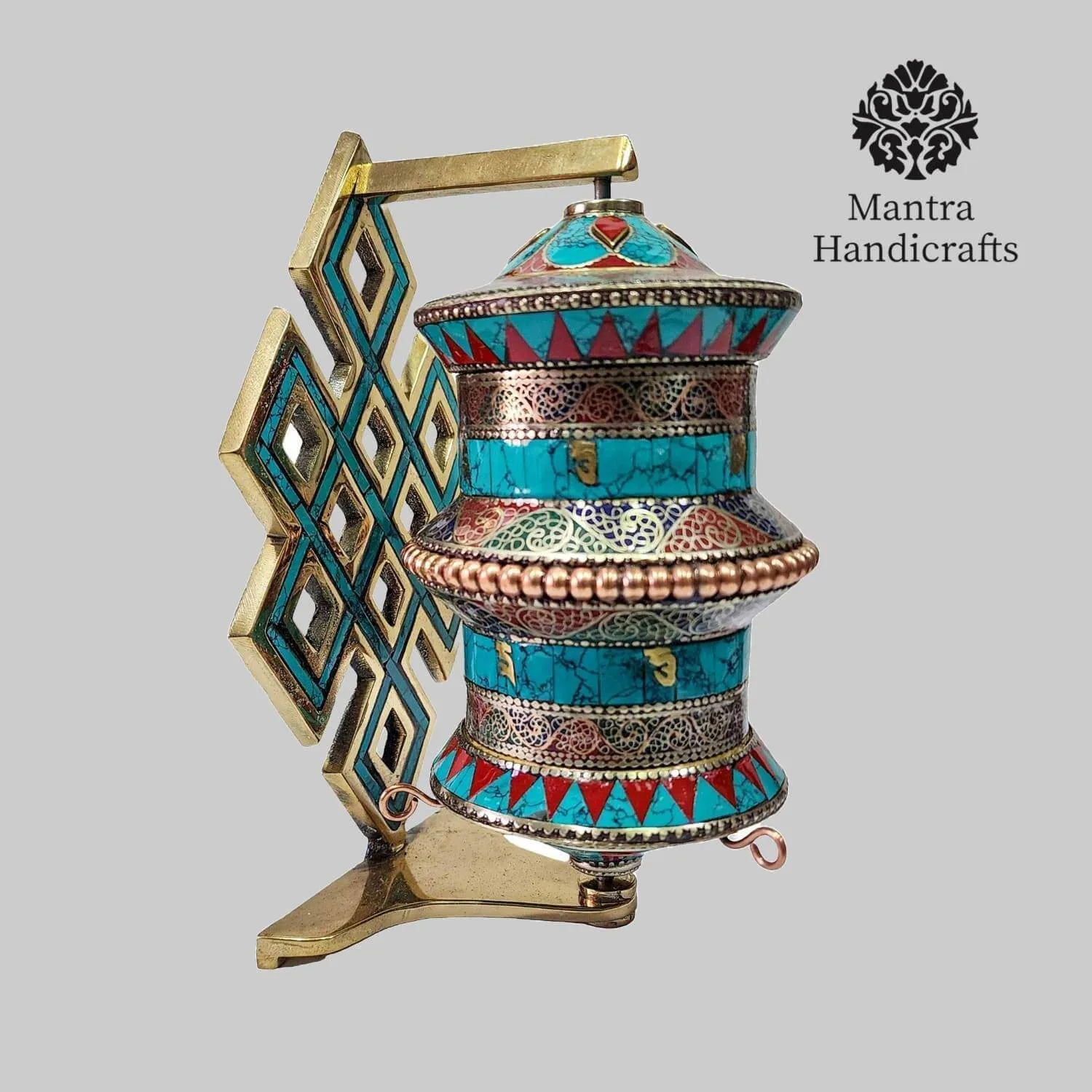 Tibetan Table Top Prayer Wheels - Image 3