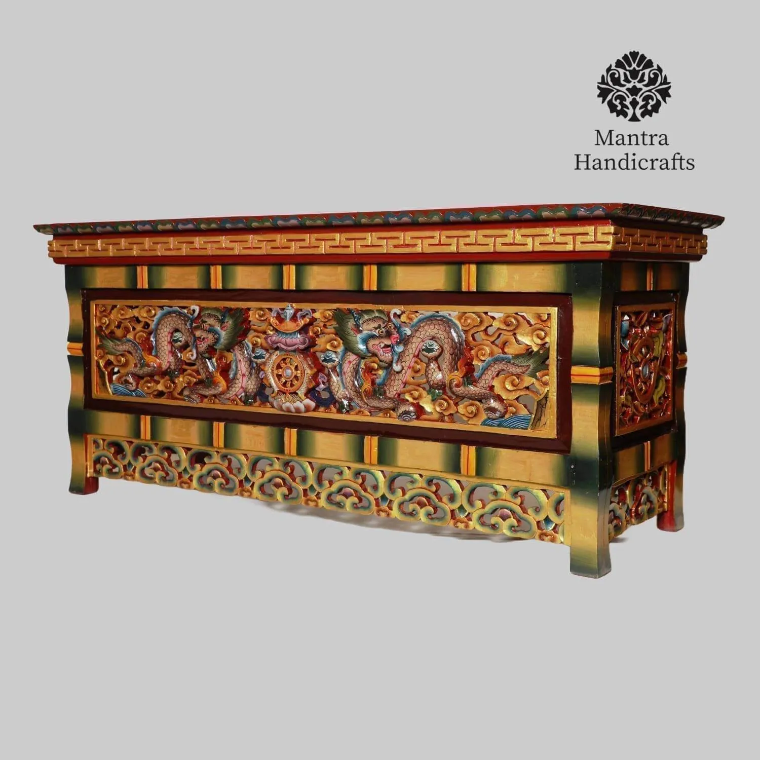 Tibetan Folding Table | Unique Vintage Design