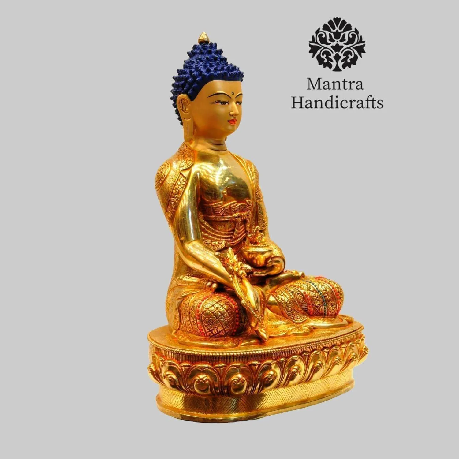 Medicine Buddha statue | Spiritual Home Decor 3 Medicine Buddha statue | Spiritual Home Decor - Image 3