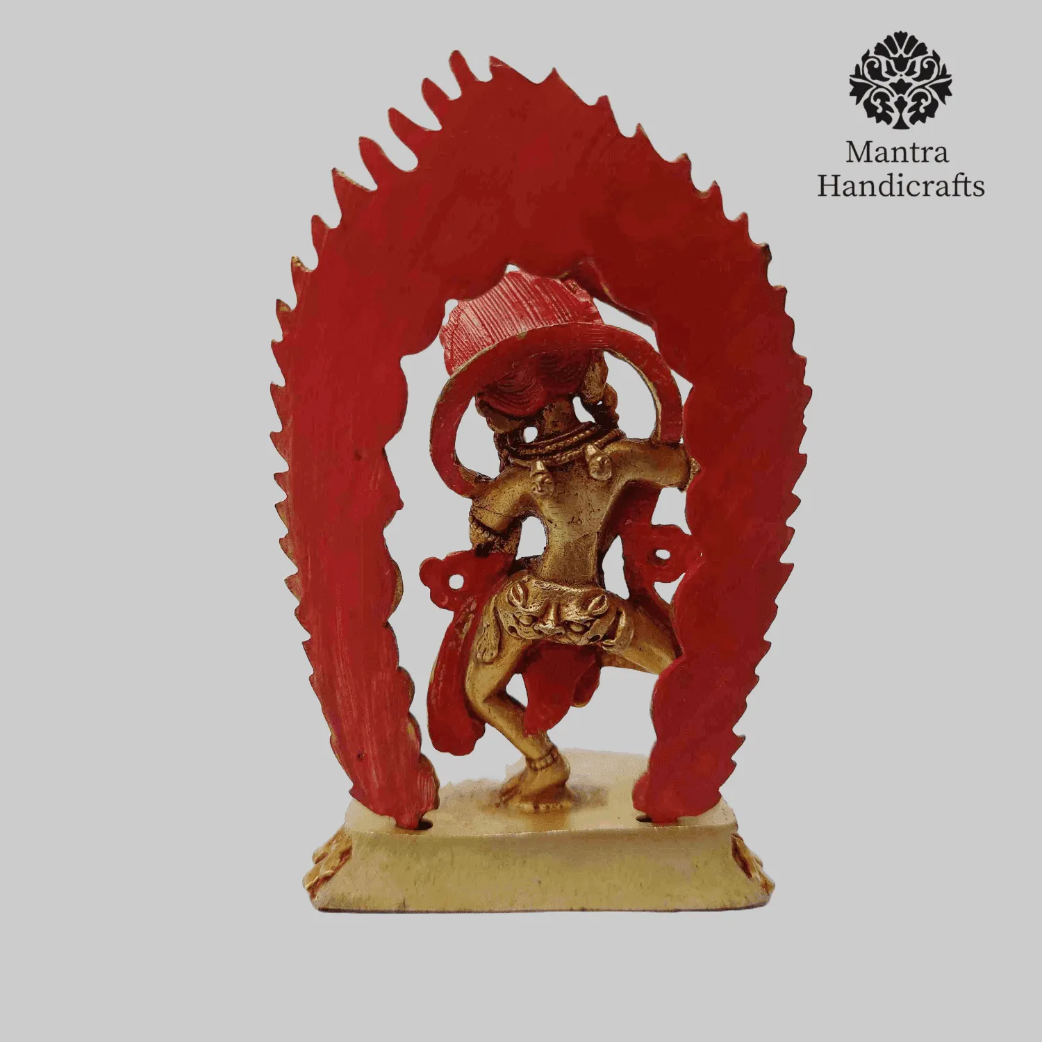 Khadga Yogini Statue on Decorative Throne 5 Khadga Yogini Statue on Decorative Throne - Image 5