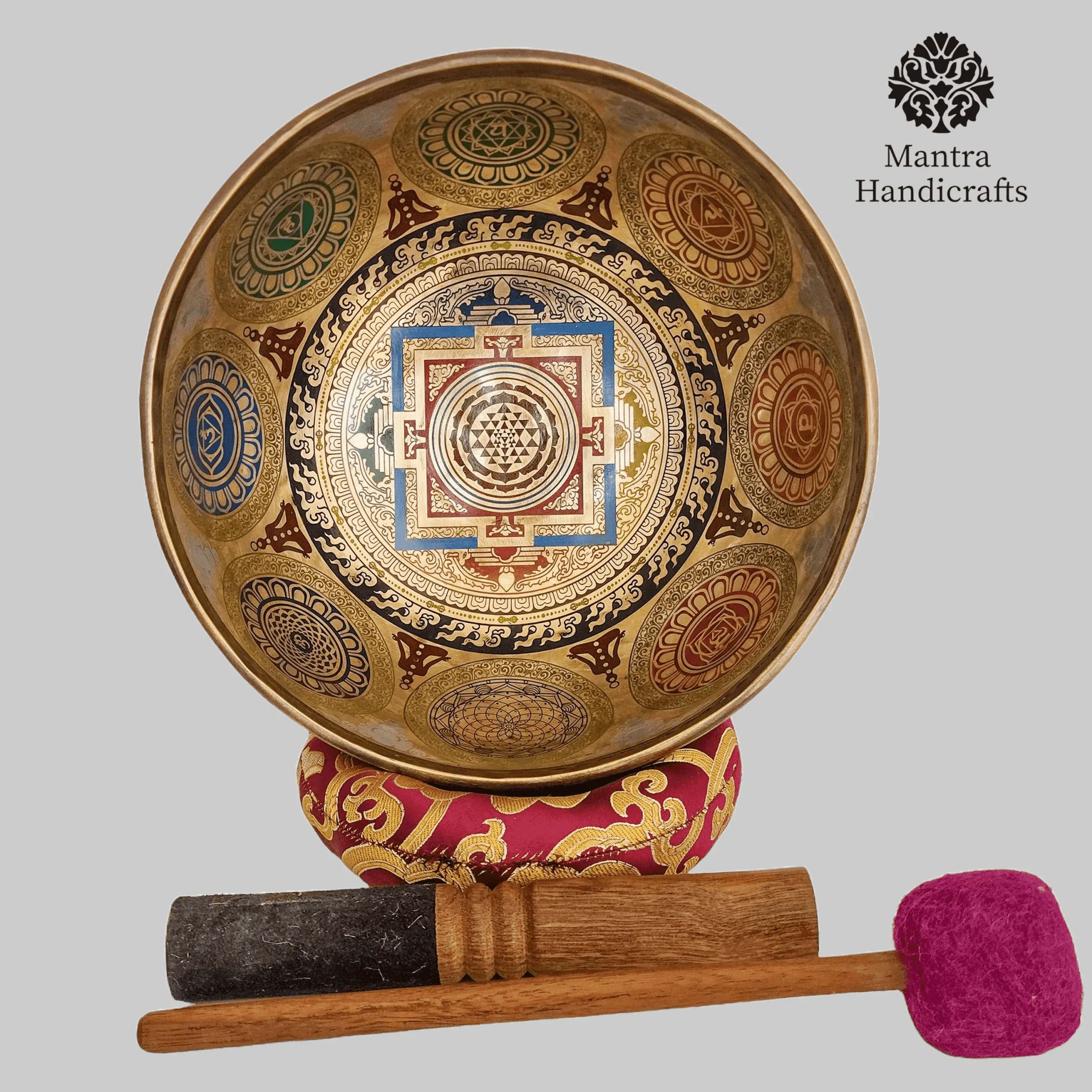Mandala Singing Bowl | Meditation & Healing Bowl
