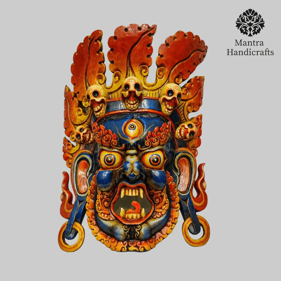 Bhairav Wooden Mask