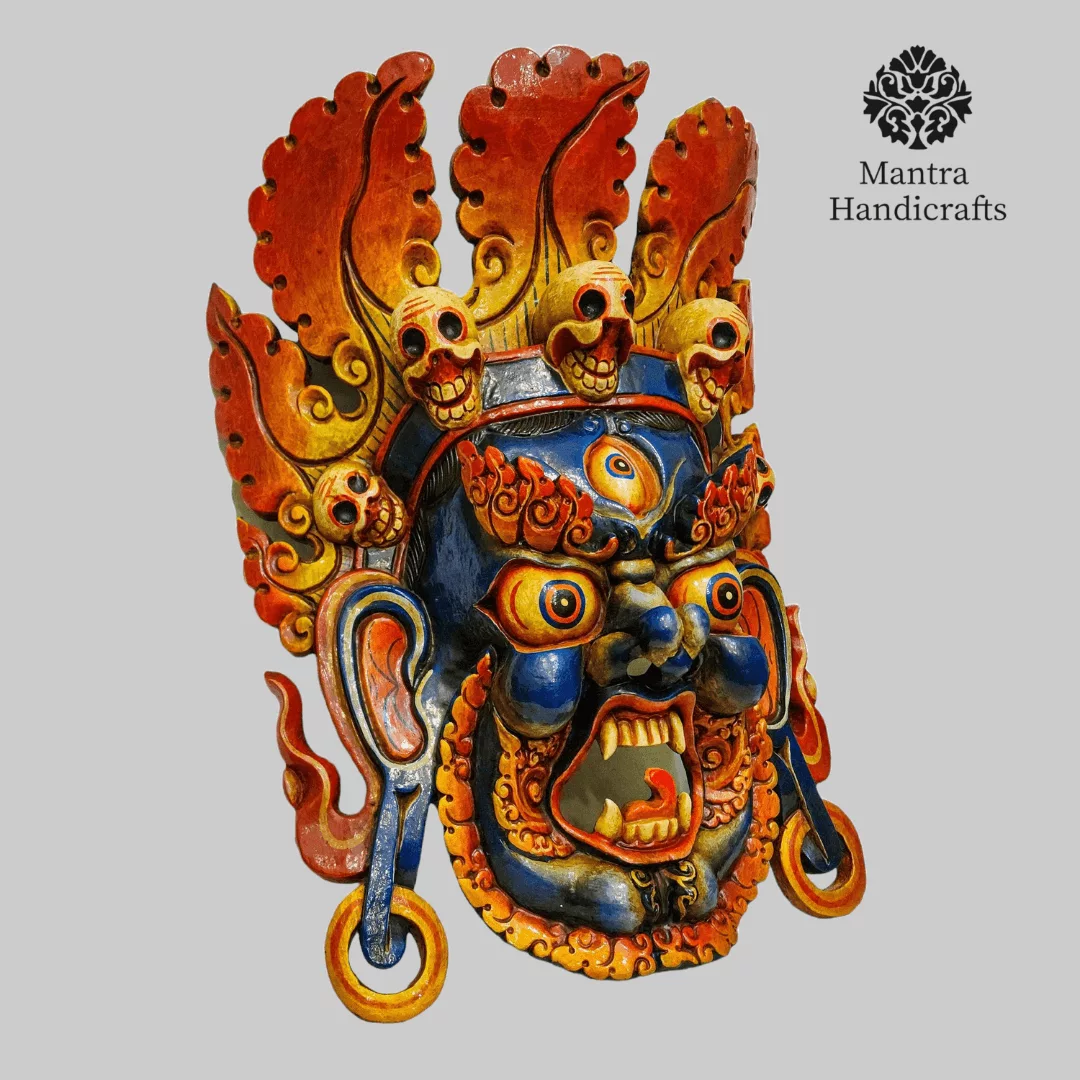 Bhairav Wooden Mask