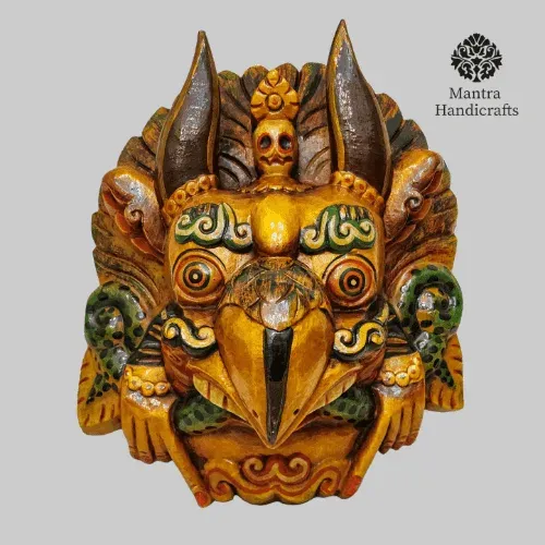 Garuda Wooden Mask | Wall Hanging Mask