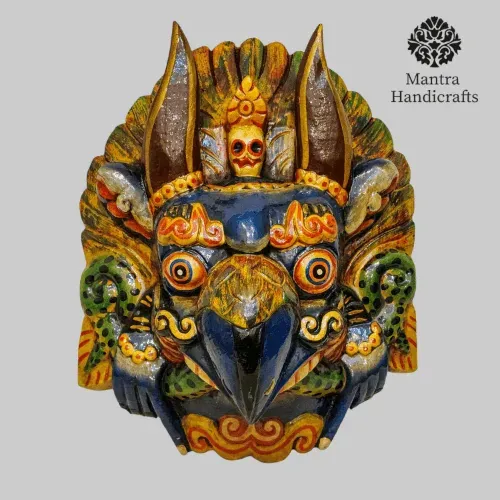Garuda Wooden Mask | Wall Hanging Mask