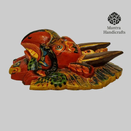 Garuda Wooden Mask | Wall Hanging Mask 6 Garuda Wooden Mask | Wall Hanging Mask