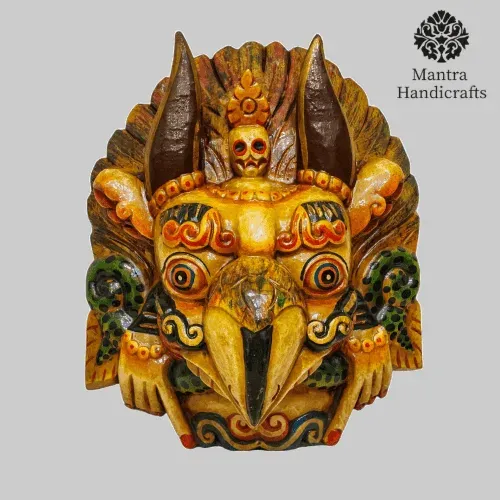 Garuda Wooden Mask | Wall Hanging Mask