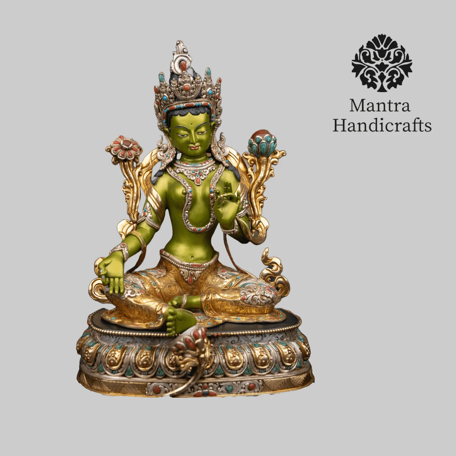 Sacred Green Tara Statue | Elegant and Empowering Buddhist Sculptures