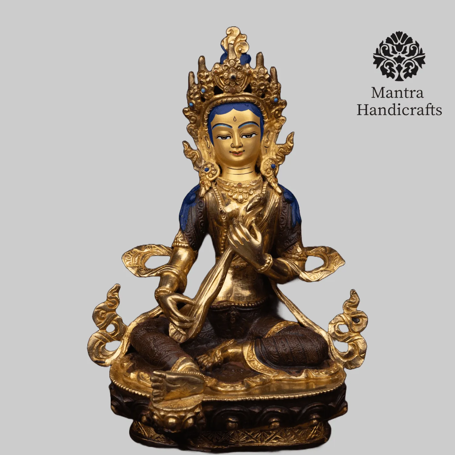 Saraswati Statue | Handmade in Nepal by Nepali Artist