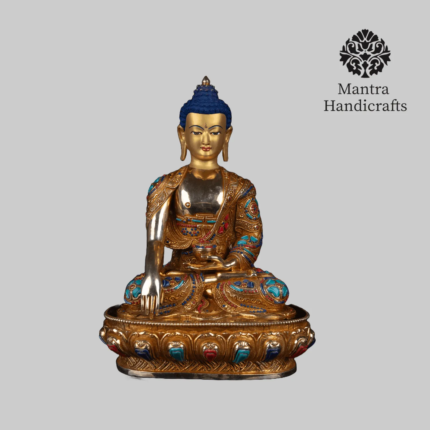 Shakyamuni Buddha Statue | Traditional Tibetan Art