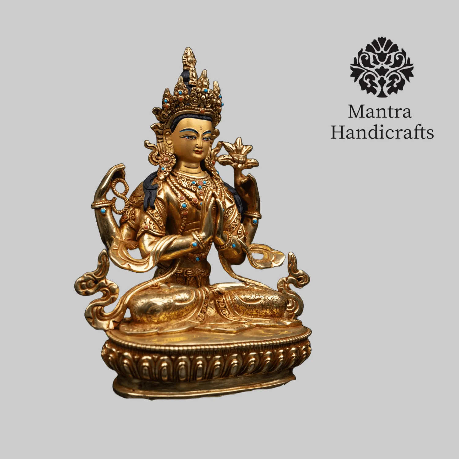 Chengresi Statue | Avalokiteshvara in Traditional Design