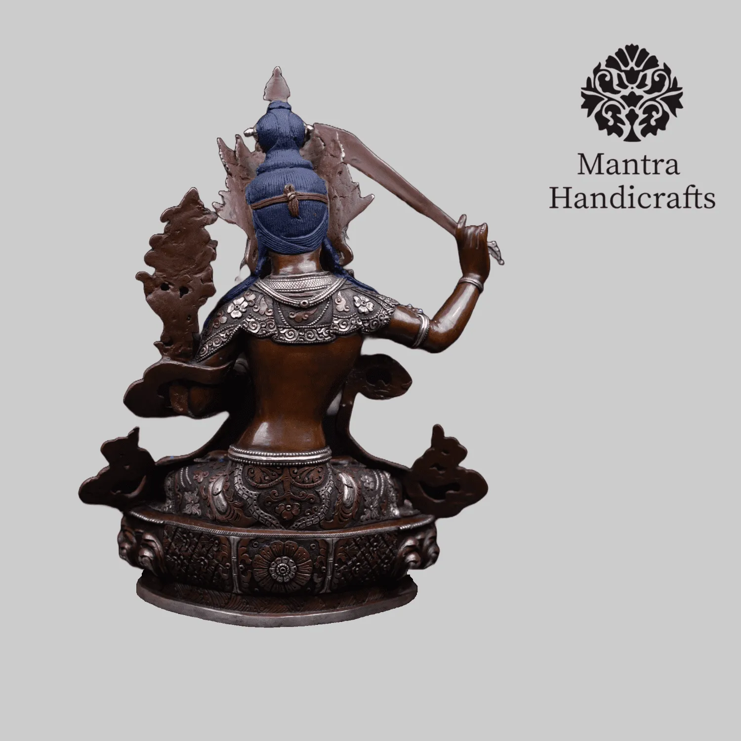 Manjushree Statue | Handcrafted Manjushree Sculpture 2 Manjushree Statue | Handcrafted Manjushree Sculpture - Image 2