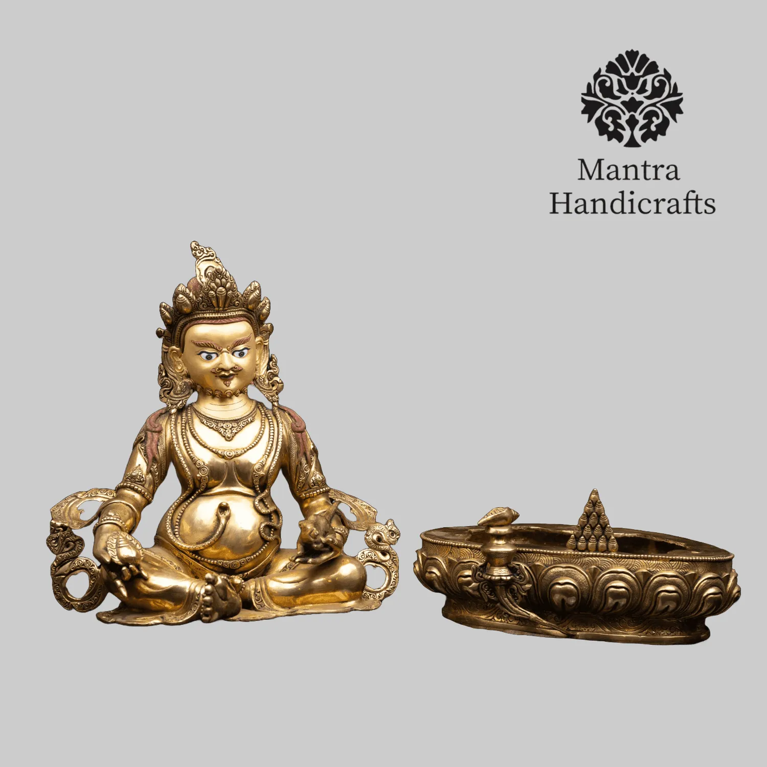 Exquisite Dzambhala (Kuber) Statues | Tibetan Wealth God