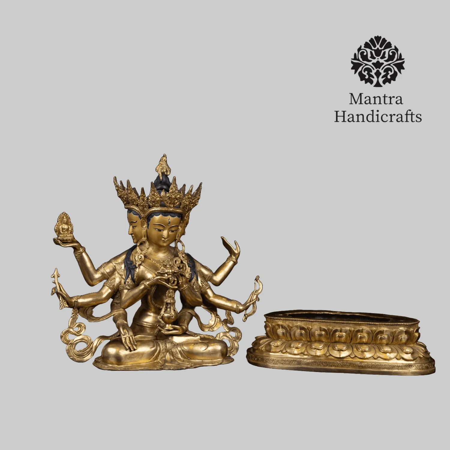 Eight-Arms Goddess Namgyalma Statue