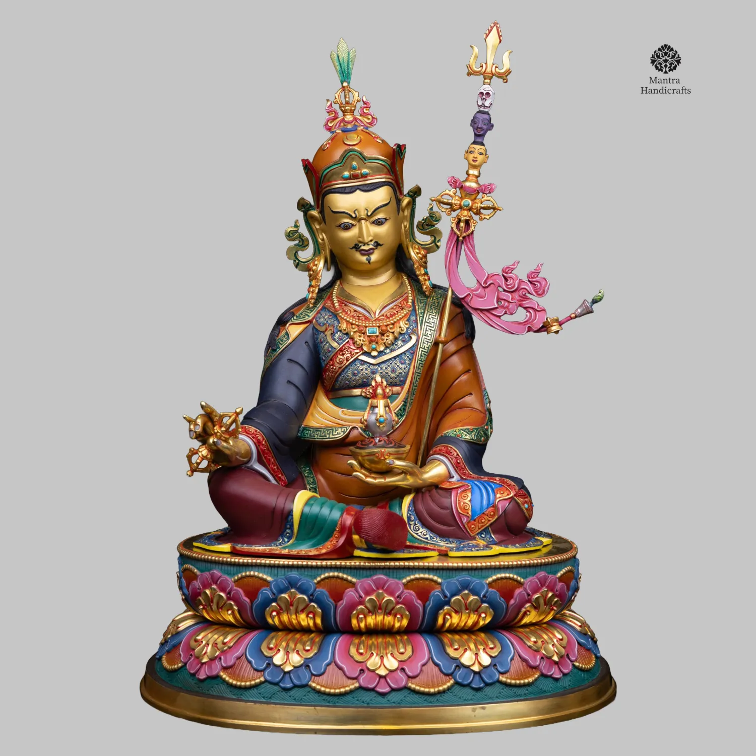 Guru Rinpoche Statue | Padmasambhava, Lotus-Born Master