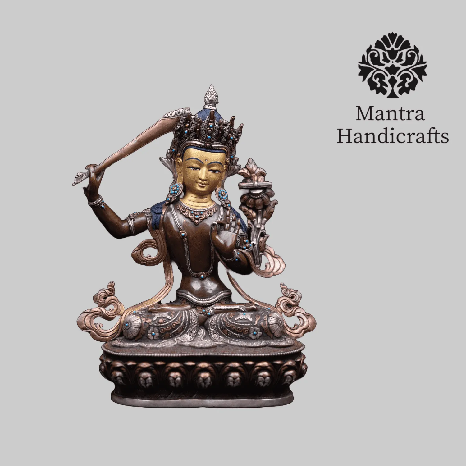 Manjushree Statue | Handcrafted Manjushree Sculpture