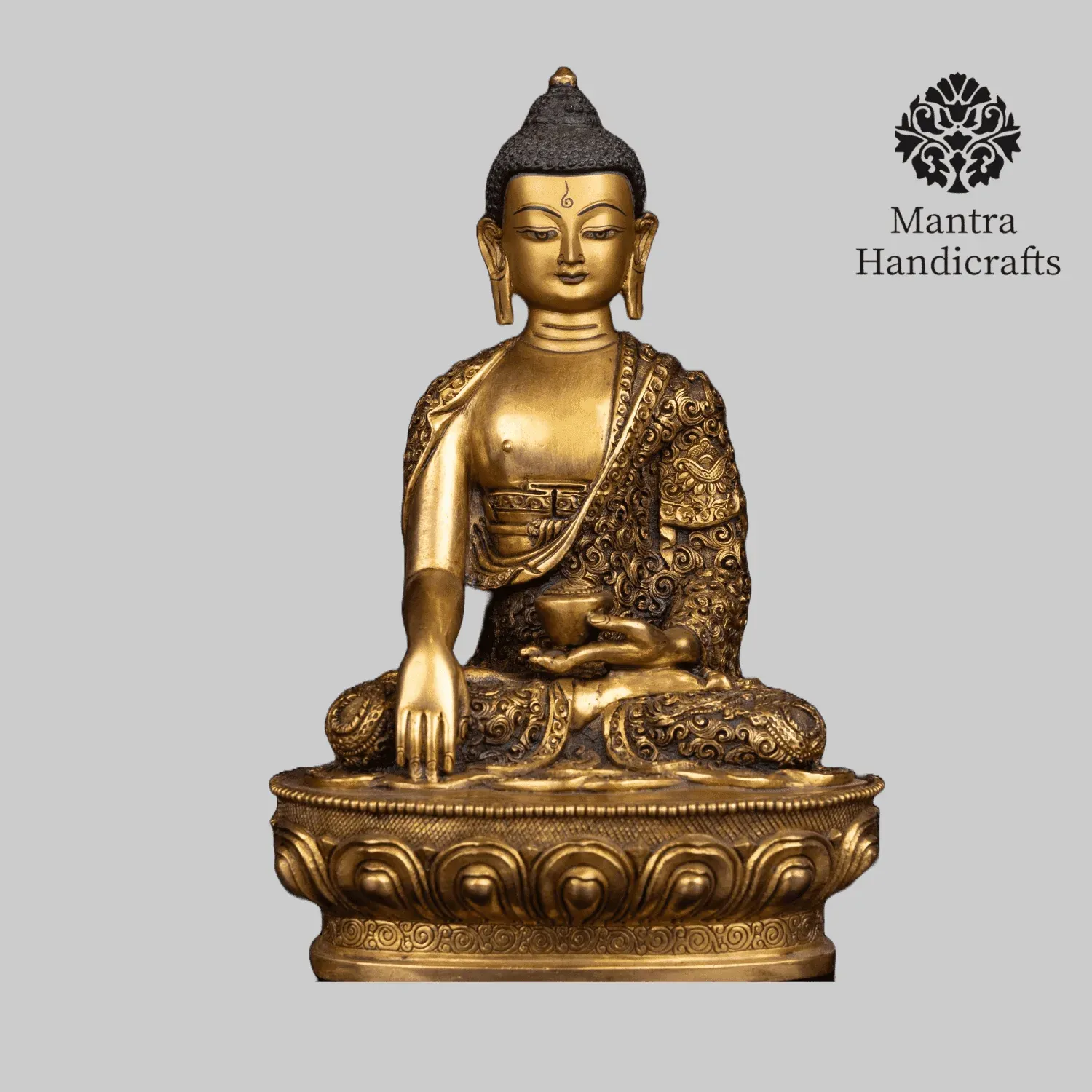 Statue of Shakyamuni Buddha Statue | Antique Finished Buddha