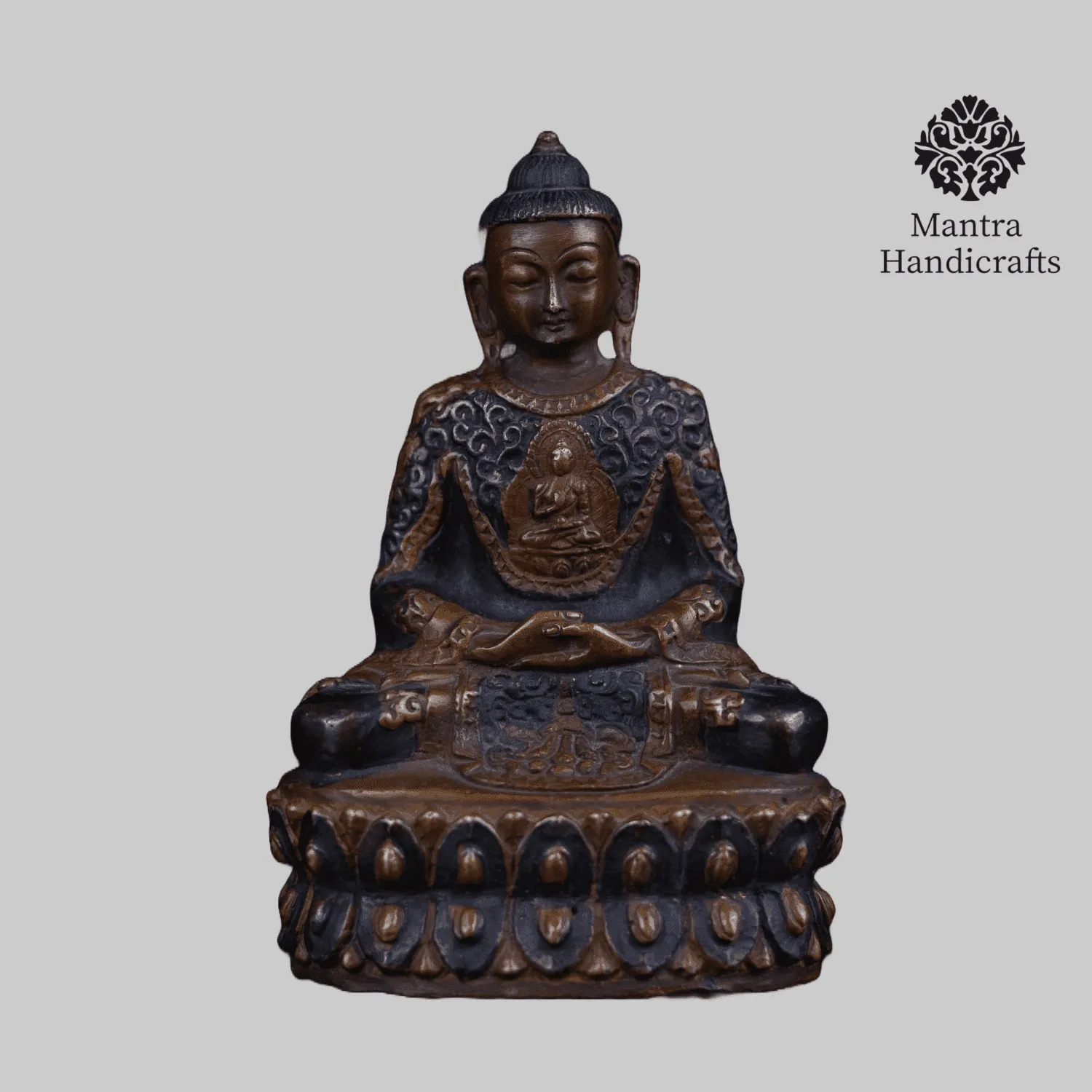 Amitabha Buddha Statue | Handcrafted Sculpture with Intricate Detailing