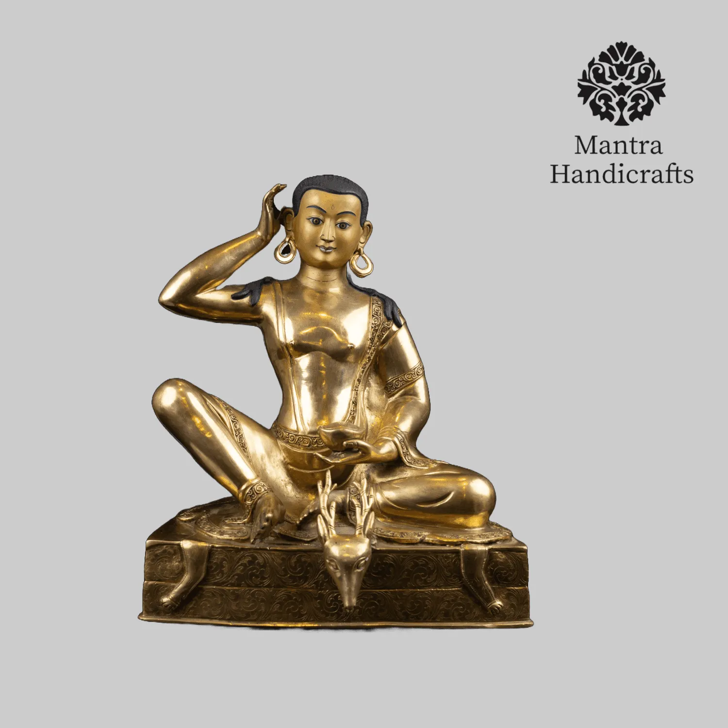 Sacred Milarepa Sculpture | Tibetan Saint and Poet