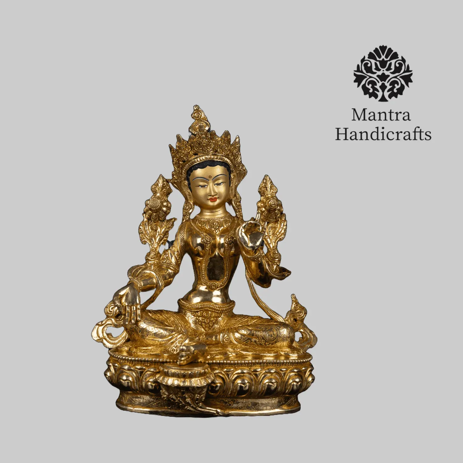 Green Tara Statue | Buddhist Goddess of Compassion and Protection