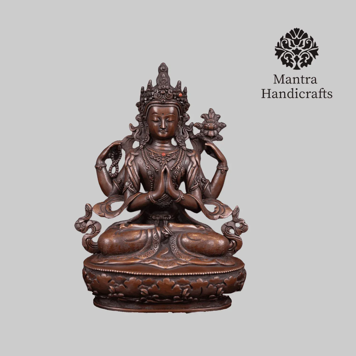 Khadcheri (Chenrezig) statue