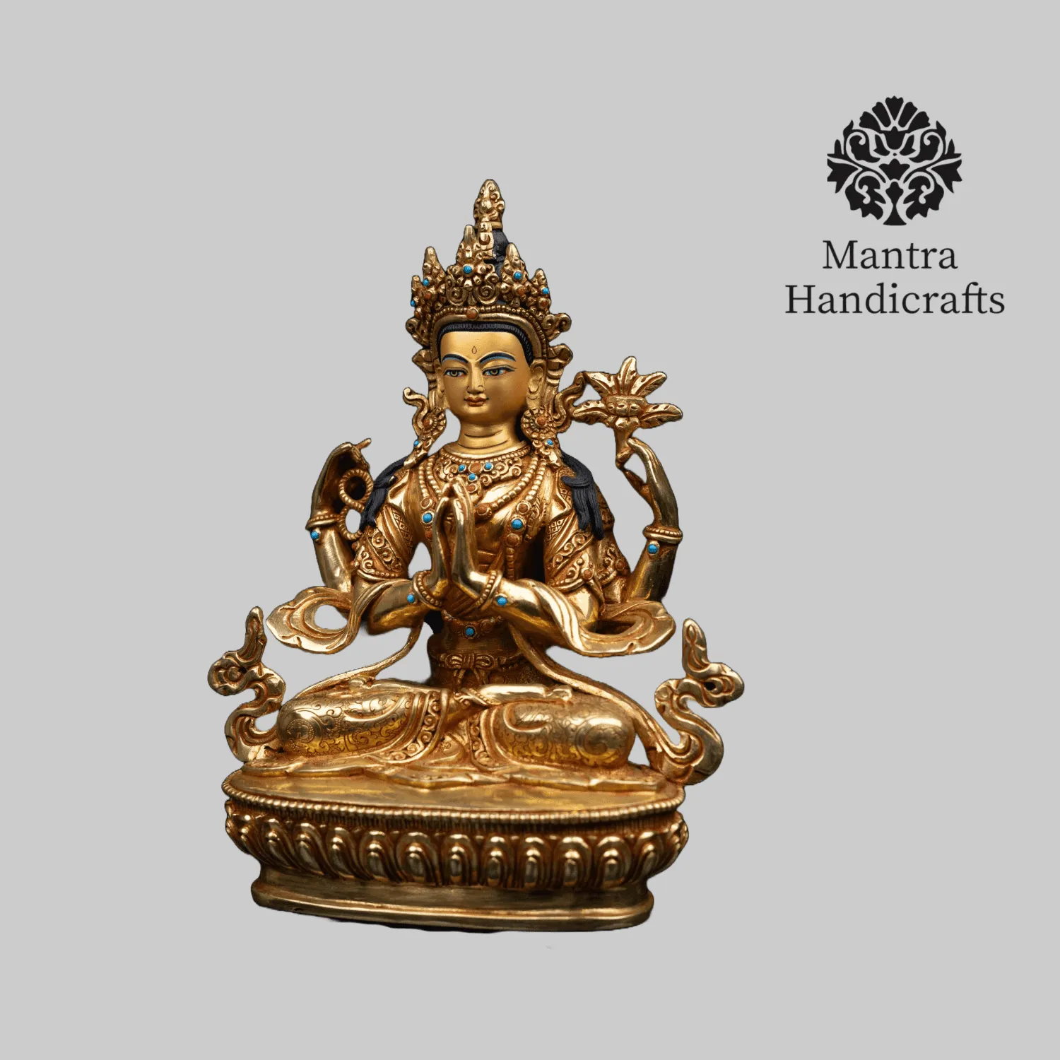 Chengresi Statue | Avalokiteshvara in Traditional Design