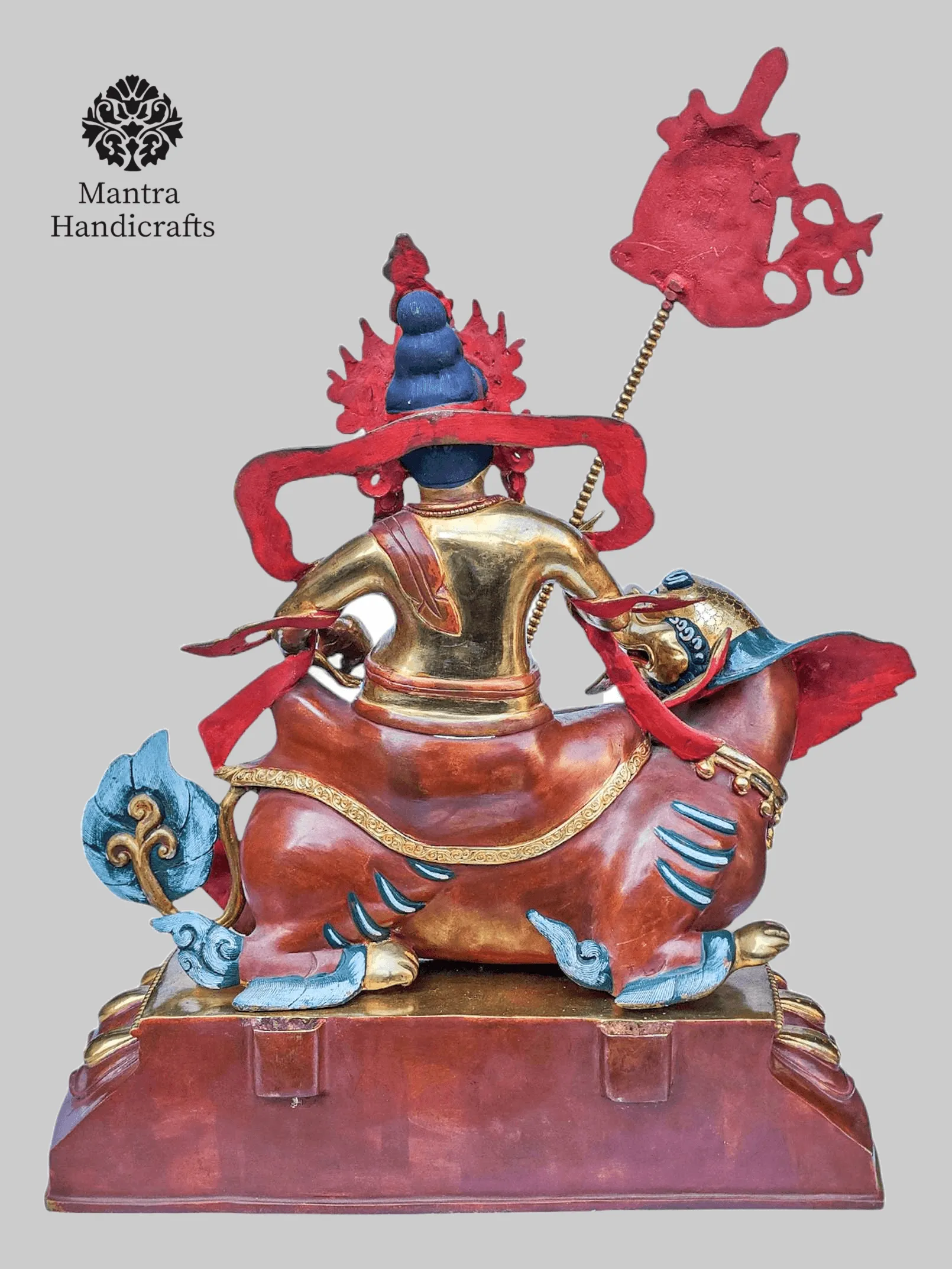 Namtose Jambhala | Half Gold Plated & Chocolate Oxidized