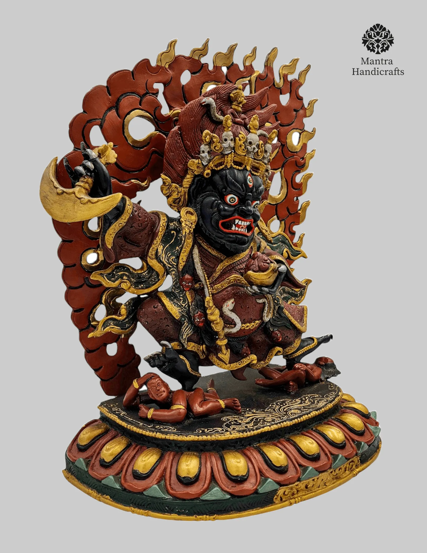 Kajupa Mahakala | Buddhist Handmade Statue