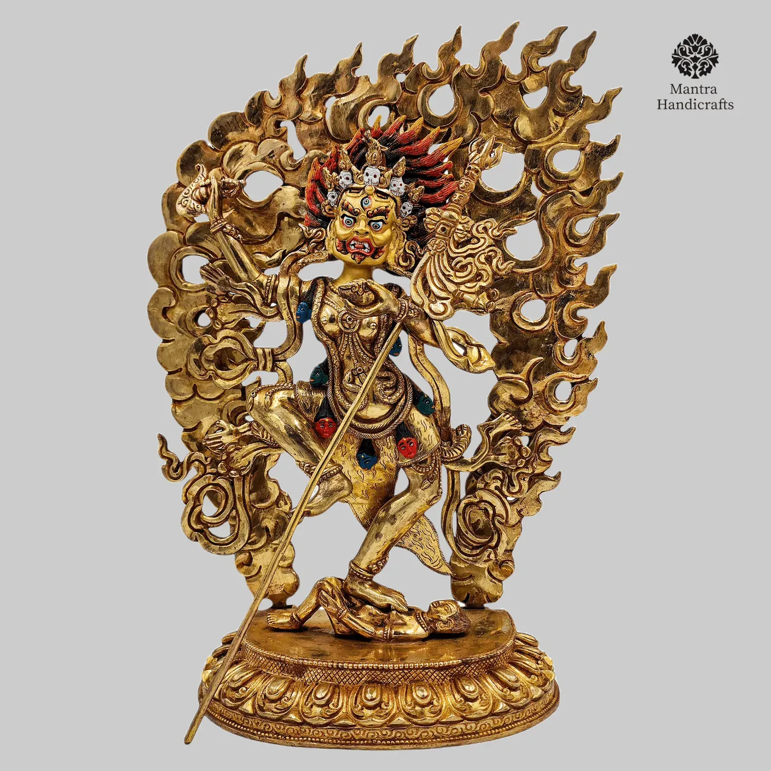 Golden Vajravarahi | Tantric Bliss Dakini