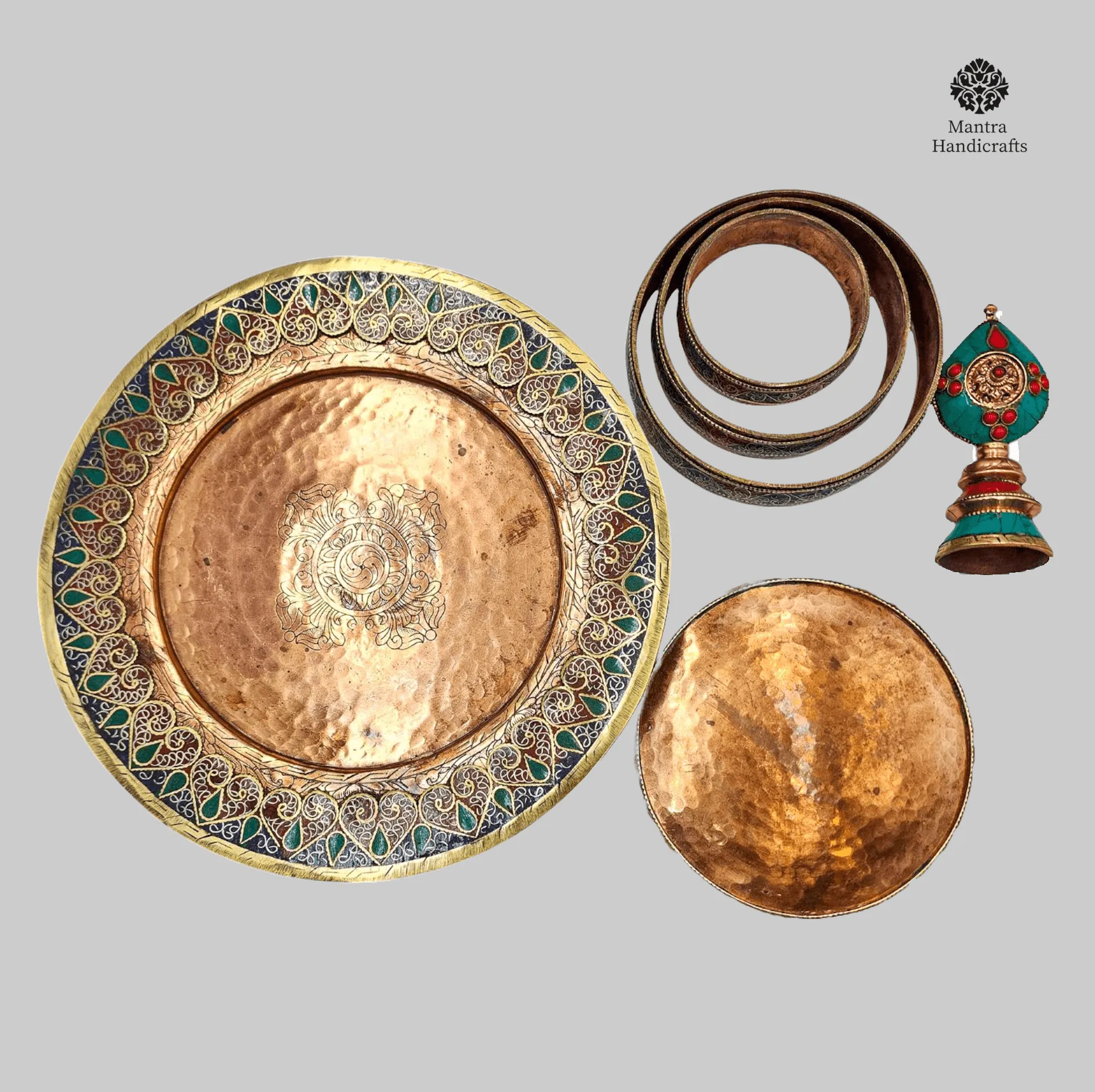 Large Ratna Mandala | Buddhist Ritual & Stone Setting