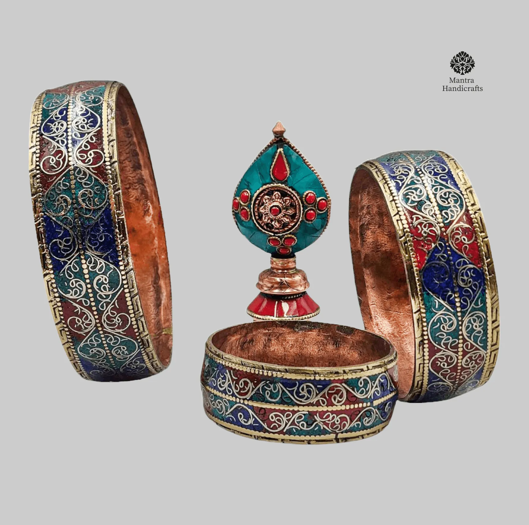 Large Ratna Mandala | Buddhist Ritual & Stone Setting