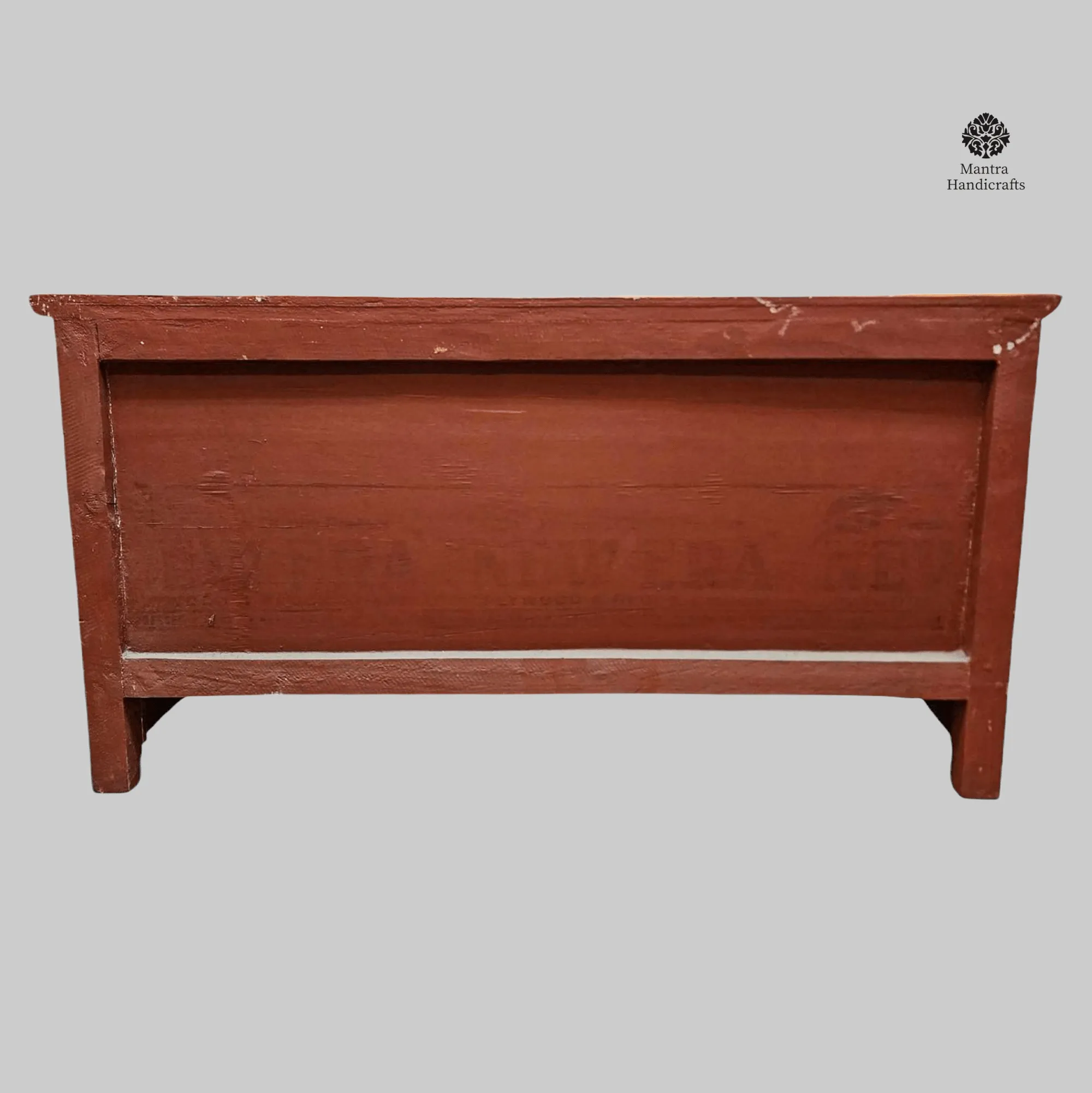 Tibetan 4 Door Snow Lion Cabinet