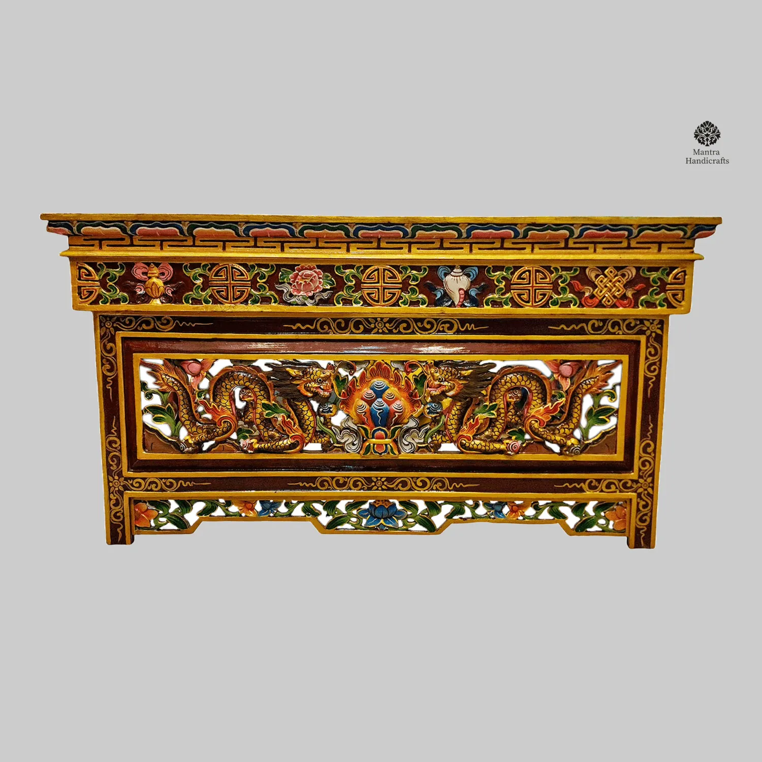 Tibetan Ritual Foldable Table | Authentic Tibetan Furniture