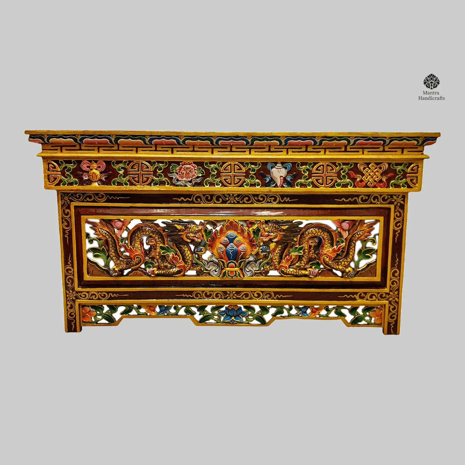 Tibetan Ritual Foldable Table | Authentic Tibetan Furniture