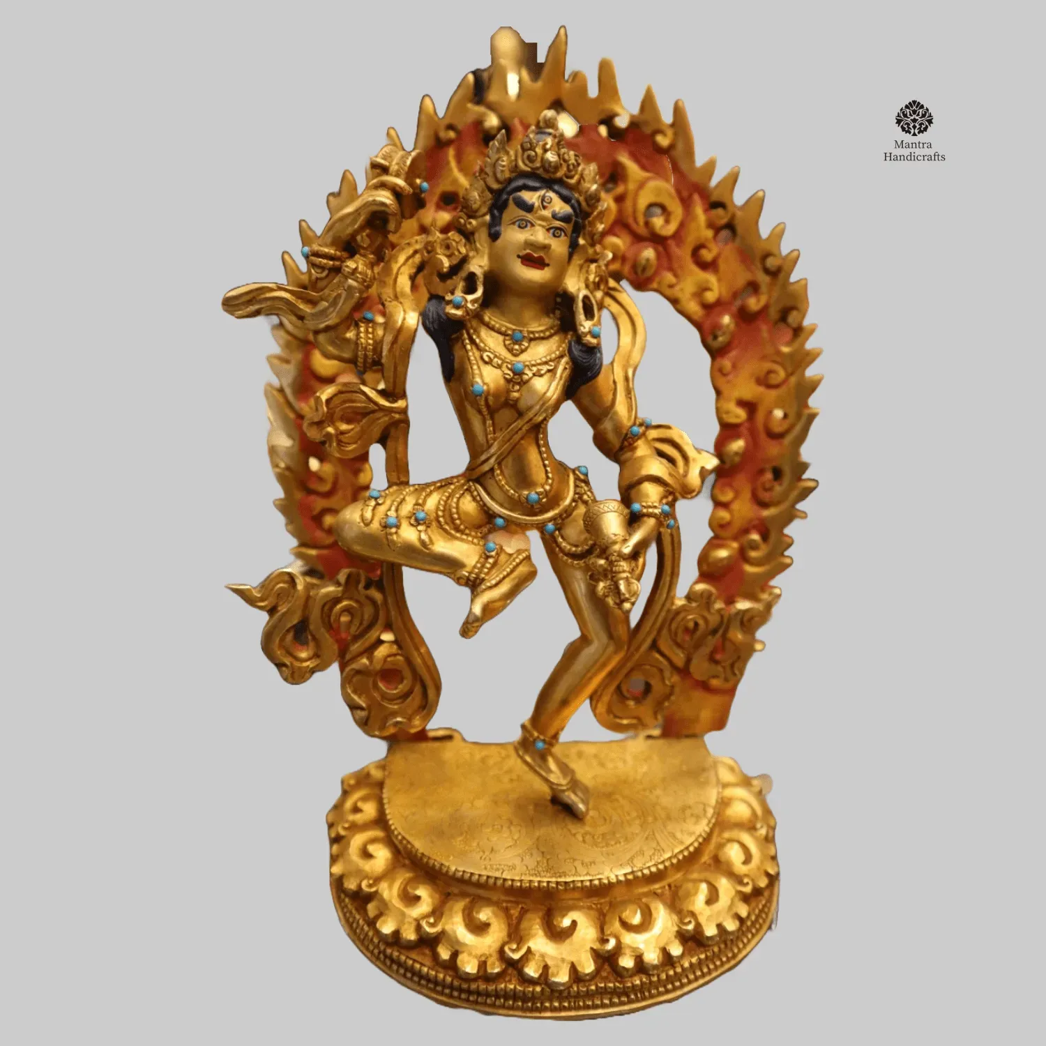 Damaru Jogini Statue | Tantric Goddess of Power and Rhythm