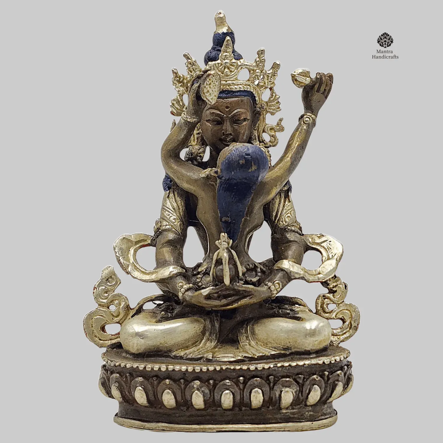 Aparimita with Shakti Consort Statue | Eternal Life & Wisdom