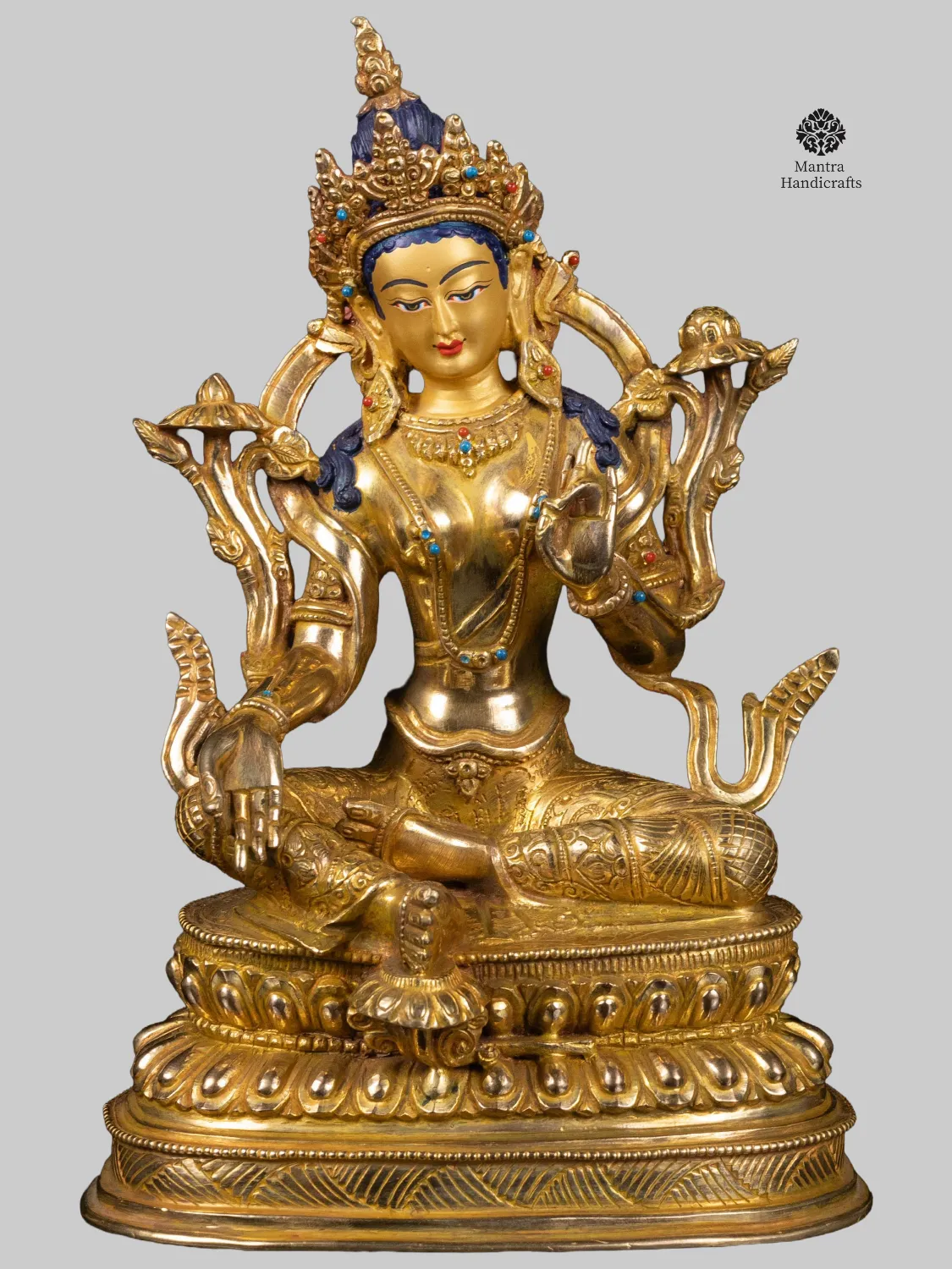 Green Tara | Throne Seated Bodhisattva of Speed & Serenity 3 Green Tara | Throne Seated Bodhisattva of Speed & Serenity