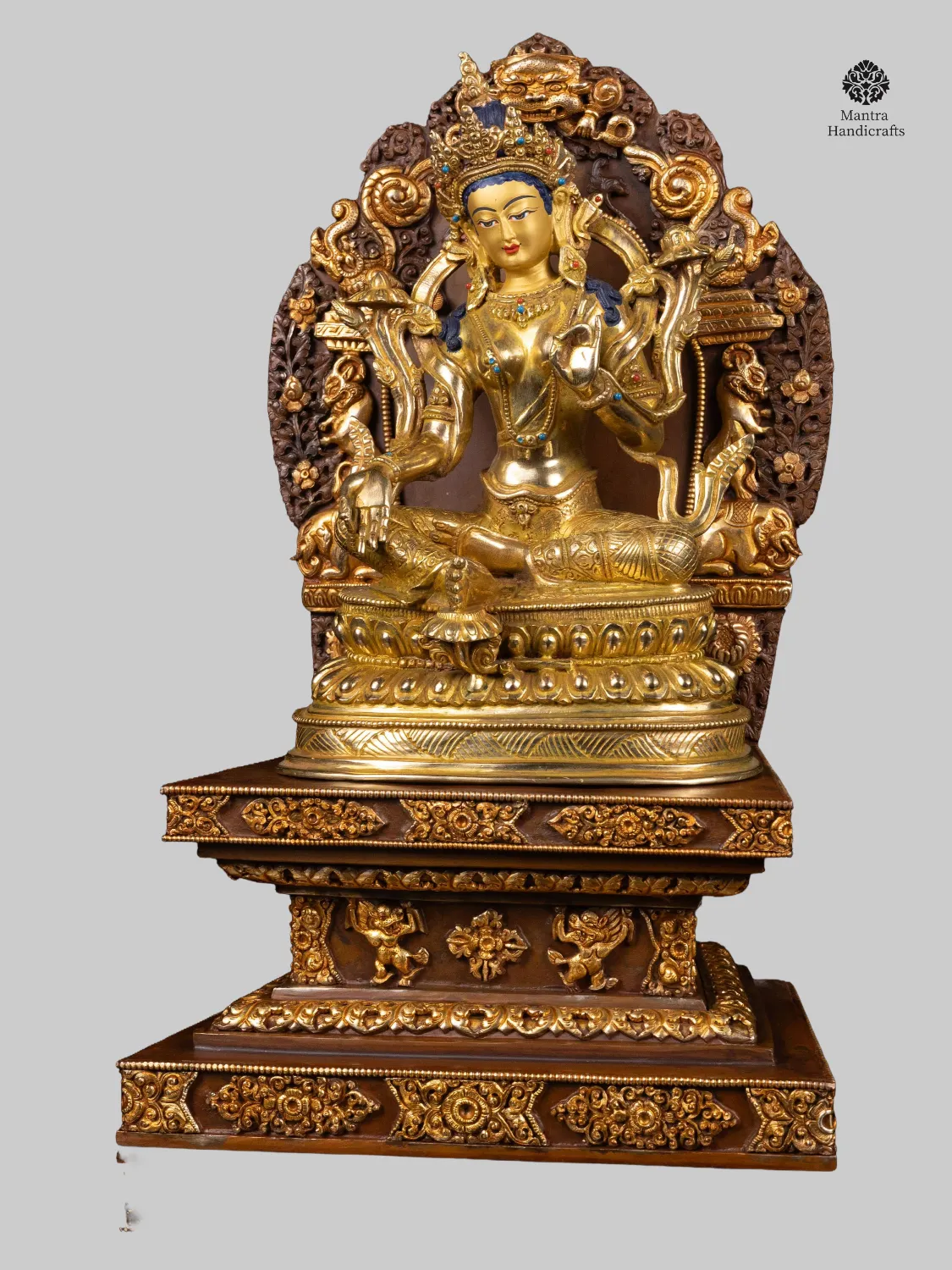 Green Tara | Throne Seated Bodhisattva of Speed & Serenity 4 Green Tara | Throne Seated Bodhisattva of Speed & Serenity