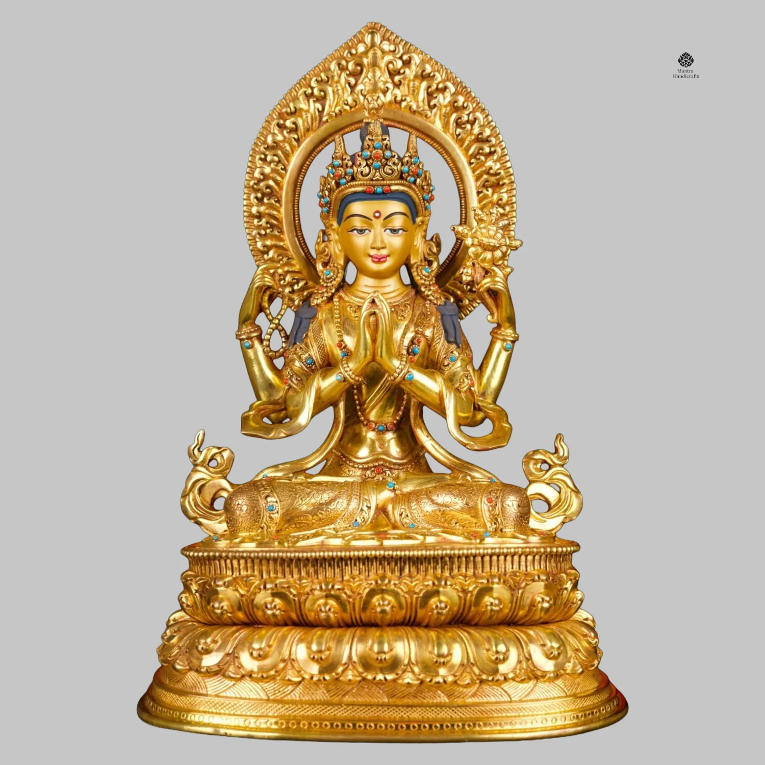 Chenrezig | Four-Armed Avalokiteshvara Buddhist Deity