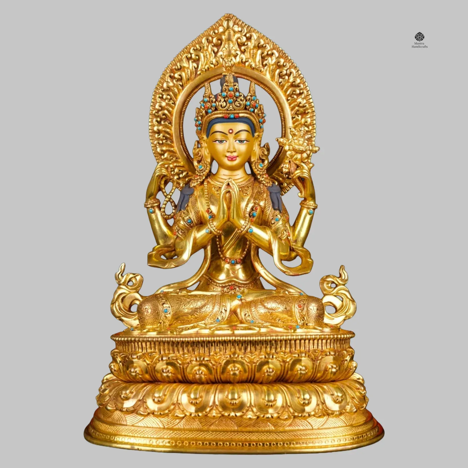 Chenrezig | Four-Armed Avalokiteshvara Buddhist Deity